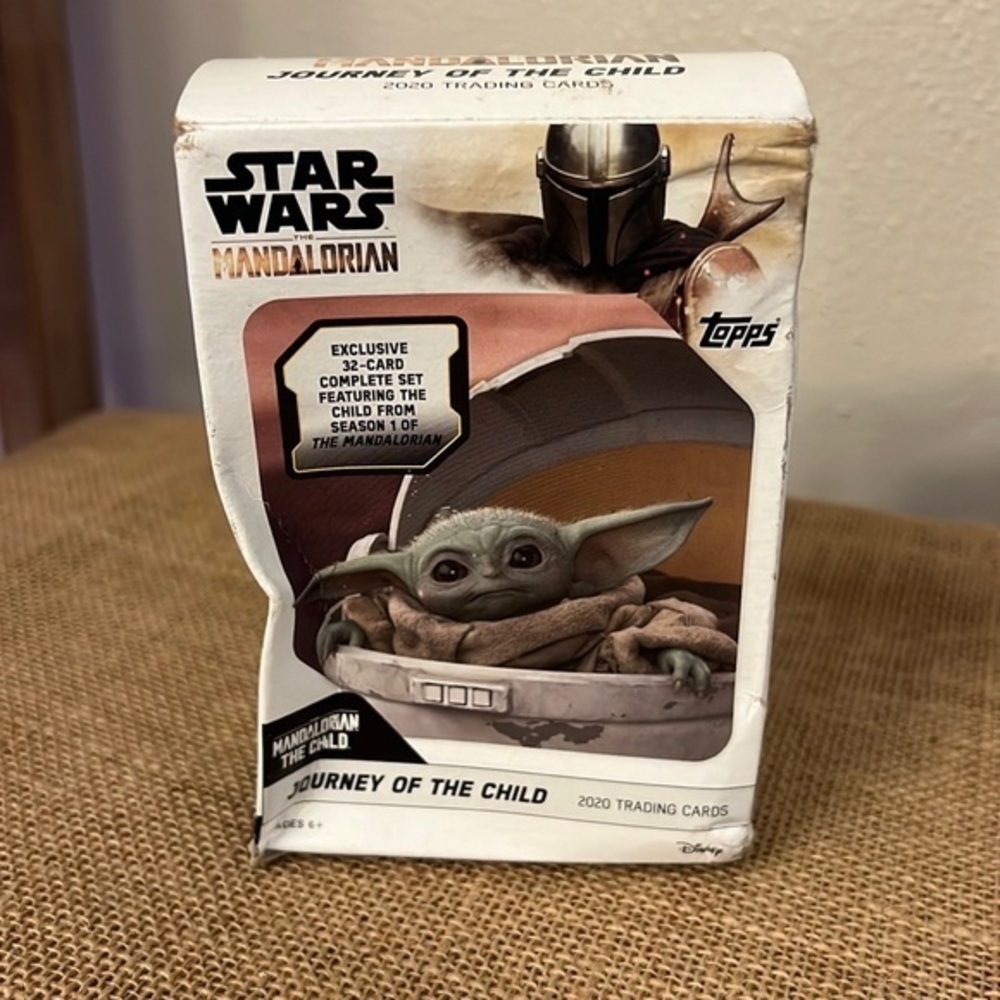 New Topps Mandalorian Star Wars Journey Of A Child 32 Card Box 2020 Cards